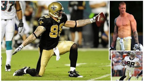  Reports has dedicated an entire post to Jeremy Shockey and his tattoos.